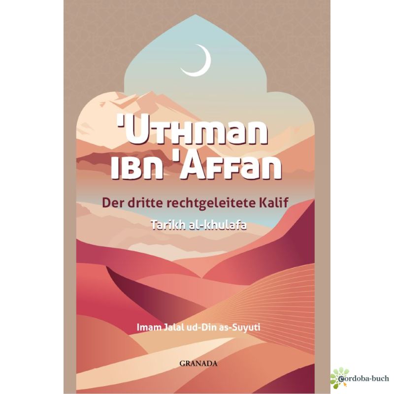 Illustration von Uthman Ibn Affan (r.a.), dem dritten rechtgeleiteten Kalifen des Islam